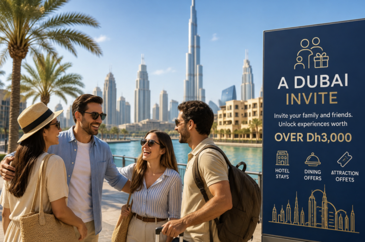 Dubai Offers Residents Rewards Worth Over Dh3,000 for Inviting Family and Friends
